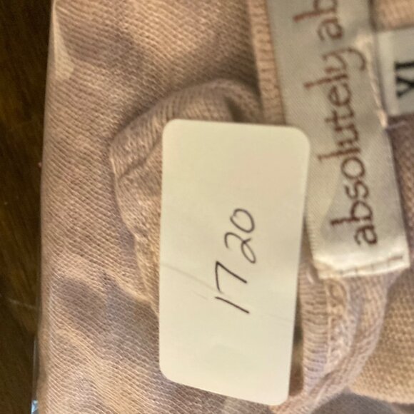 Absolutely Abigails Linen Lagenlook Tunic XL Asymmetrical Dusty Pink Linen - Picture 9 of 9